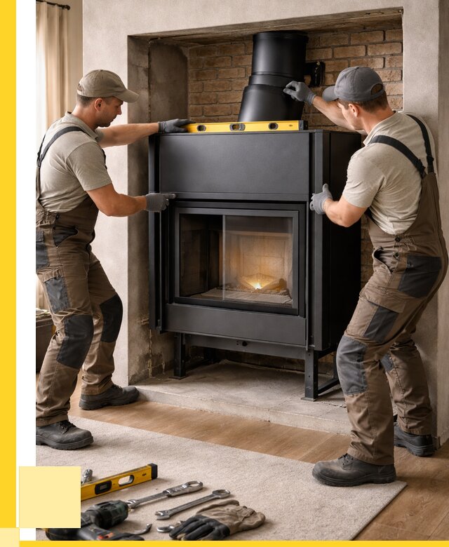 Установка каминных топок в Кашире под ключ от 18745 р. | ЭриданКшр