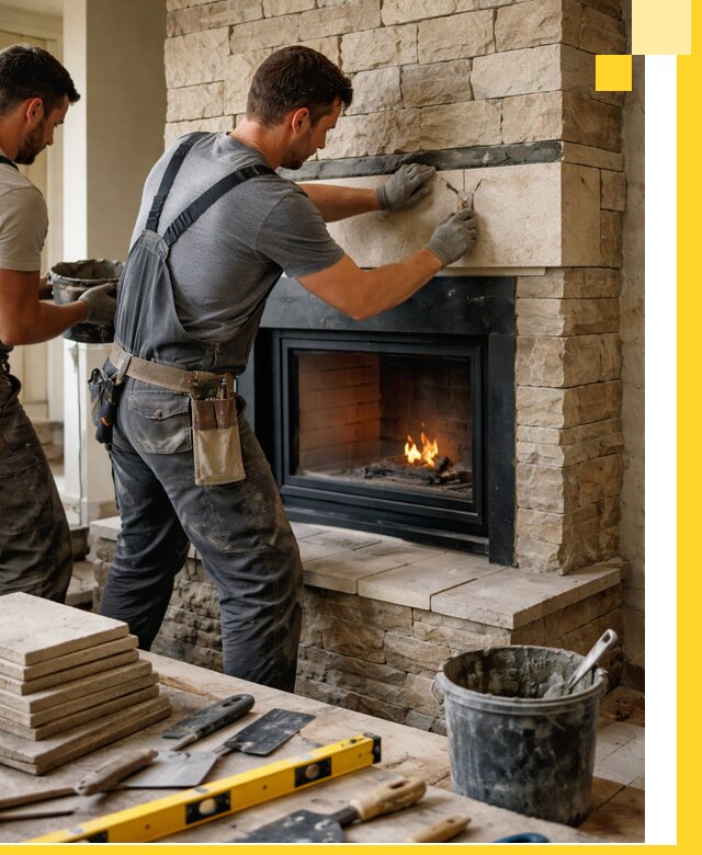 Проектирование и установка открытых каминов в Кашире