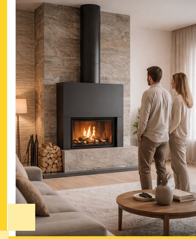 Закрытые камины под ключ в Кашире от 124968 р., ЭриданКшр