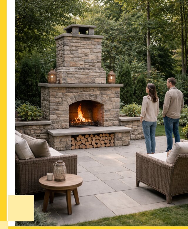 Уличные камины из кирпича в Кашире от 156210 р. | ЭриданКшр