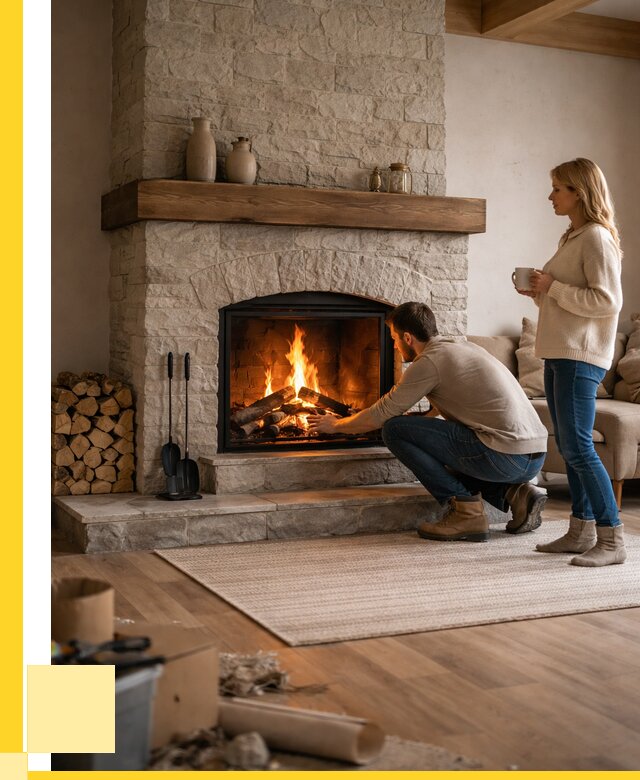 Камины для загородного дома в Кашире от 364490 р., ЭриданКшр