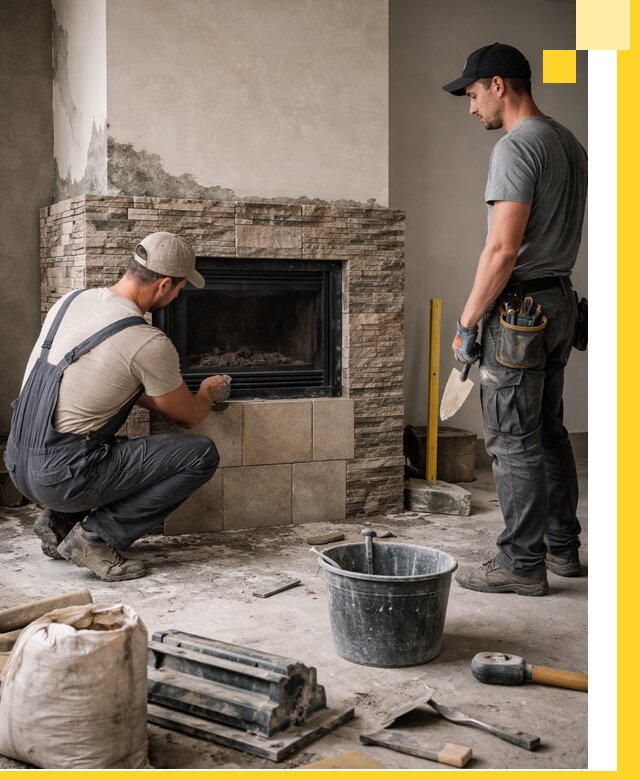 Камины под ключ в Кашире: проект, изготовление и монтаж