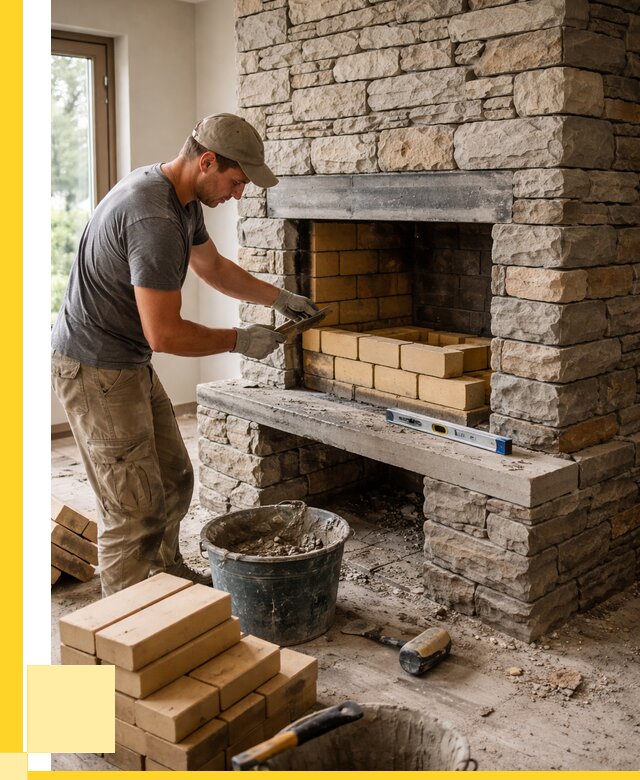 Кладка каминов и камина в Кашире от 26035 р. ЭриданКшр