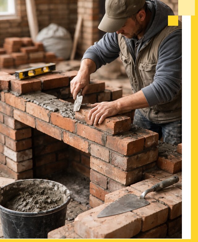 Кладка каминов под ключ в Кашире профессиональная отделка и монтаж