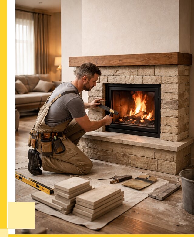 Строительство каминов в Кашире от 156210 р., ЭриданКшр - под ключ