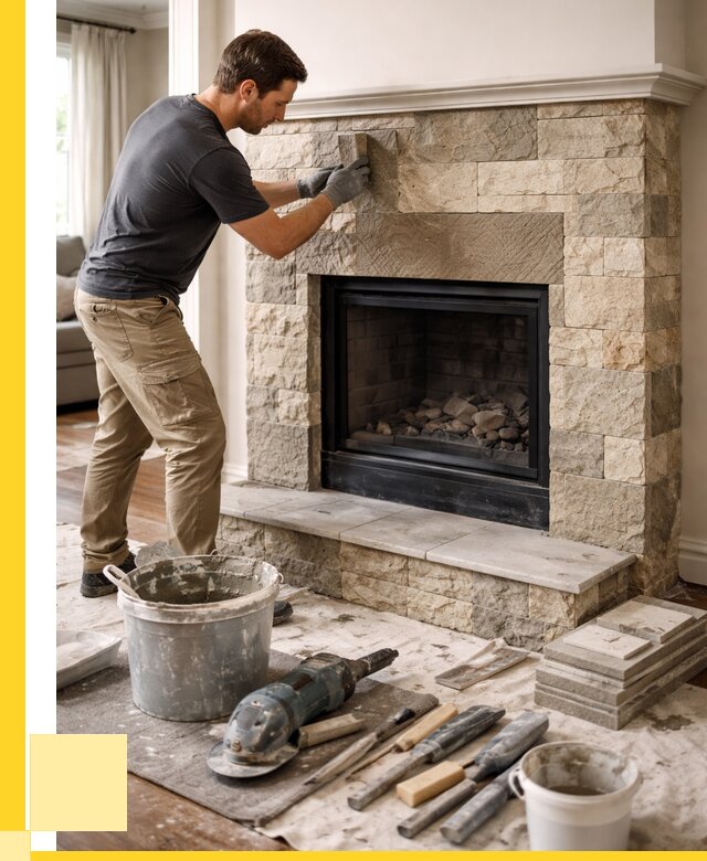 Ремонт каминов и печей в Кашире от 15621 р. | ЭриданКшр