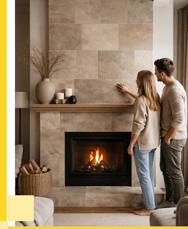 Облицовка каминов керамогранитом в Кашире от 4686 р. | ЭриданКшр