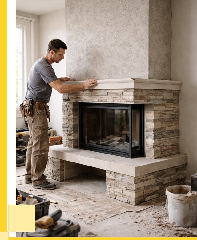 Изготовление каминов под ключ в Кашире от 156210 р. | ЭриданКшр