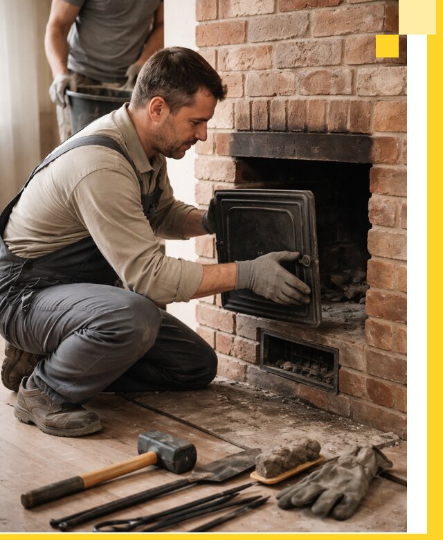 Ремонт печей в Кашире с гарантией качества и безопасности