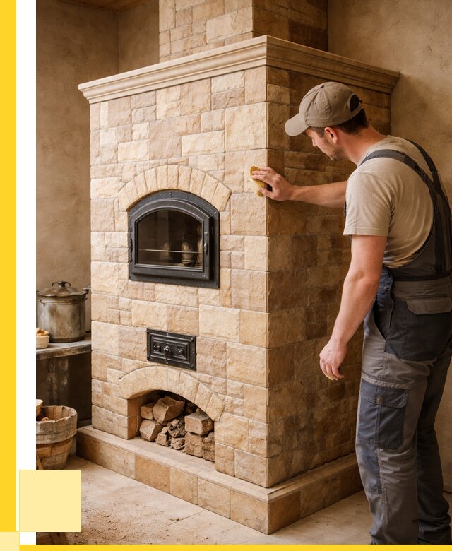 Облицовка печей в Кашире от 4686 р. под ключ | ЭриданКшр