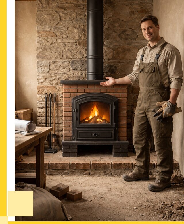 Печи отопительные из кирпича в Кашире от 83312 р., ЭриданКшр