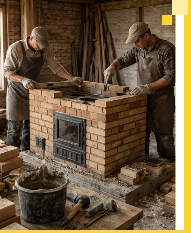 Изготовление и установка варочных печей под ключ в Кашире