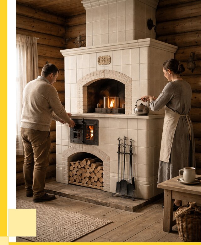 Русские печи в Кашире: установка от 156210 р. ЭриданКшр