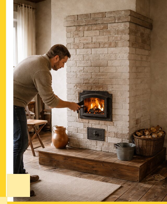 Печь голландка из кирпича в Кашире от 88519 р. | ЭриданКшр