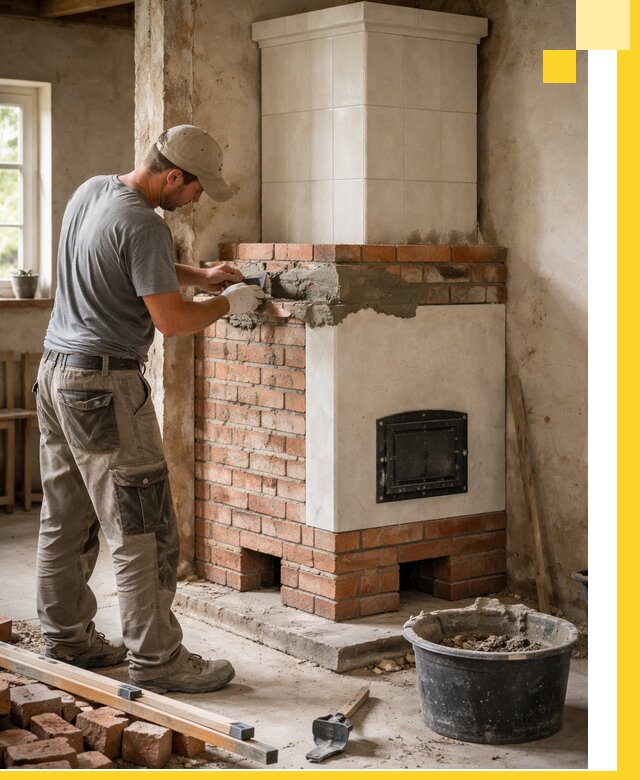 Изготовление и установка печей-голландок под ключ в Кашире