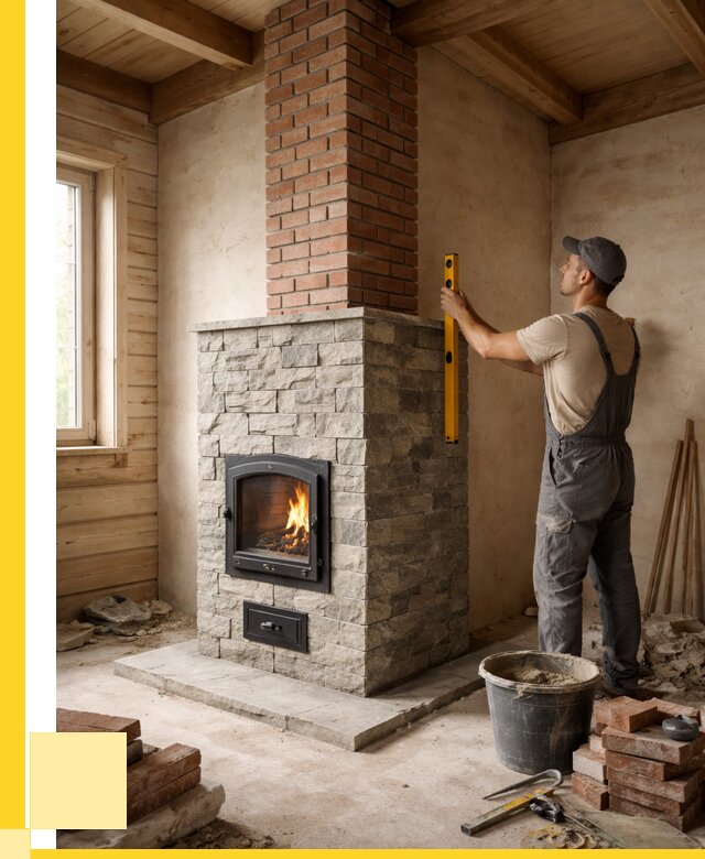 Печи и дымоходы под ключ в Кашире от 46863 р., ЭриданКшр