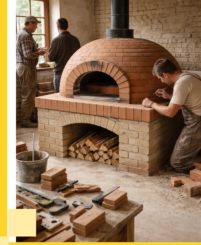 Помпейская печь дровяная для пиццы в Кашире | ЭриданКшр от 208280 р.