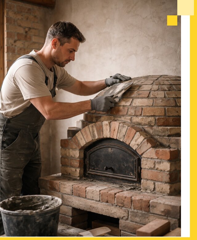 Изготовление и монтаж помпейских печей на заказ в Кашире