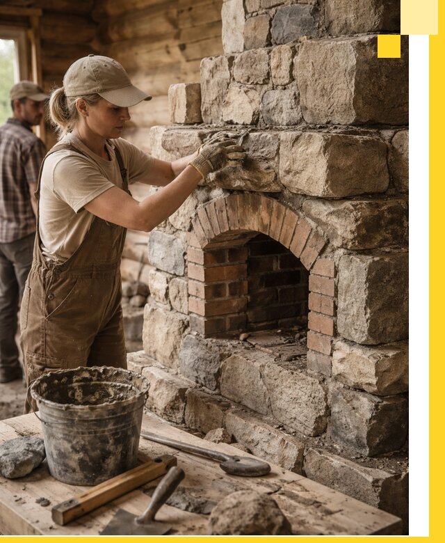 Каменные печи на заказ и монтаж в Кашире, долговечные решения