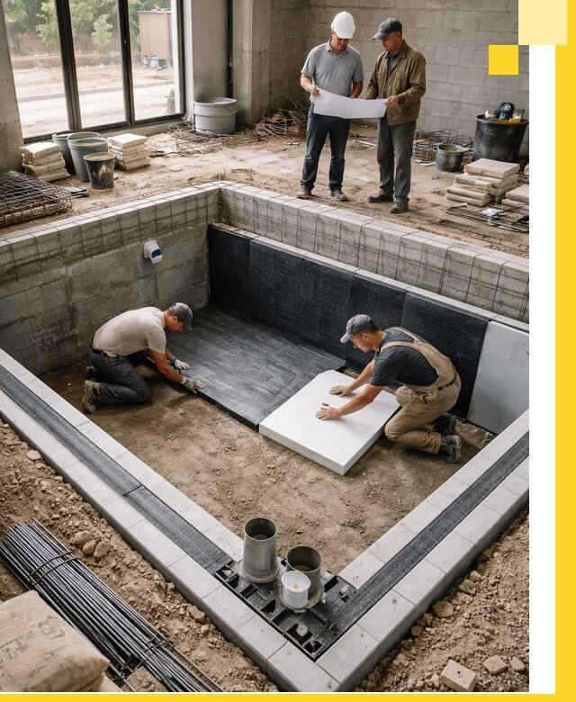 Проекты частных и общественных бассейнов под ключ в Кашире