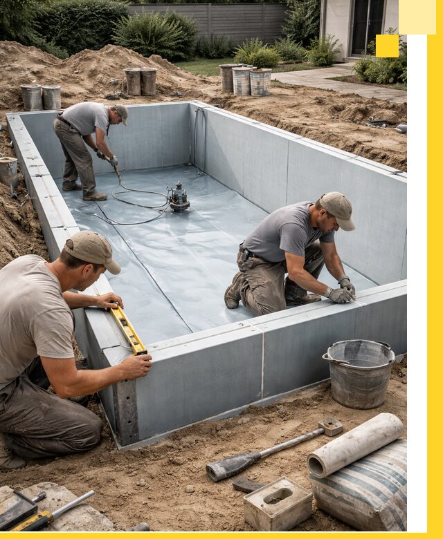 Профессиональный монтаж бассейнов под ключ в Кашире с гарантией