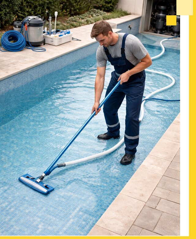 Профессиональная чистка бассейнов и фильтров в Кашире под ключ