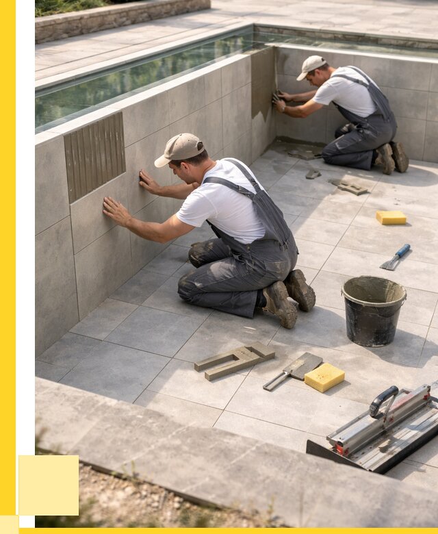 Облицовка бассейнов в Кашире от 4686 р. под ключ | ЭриданКшр