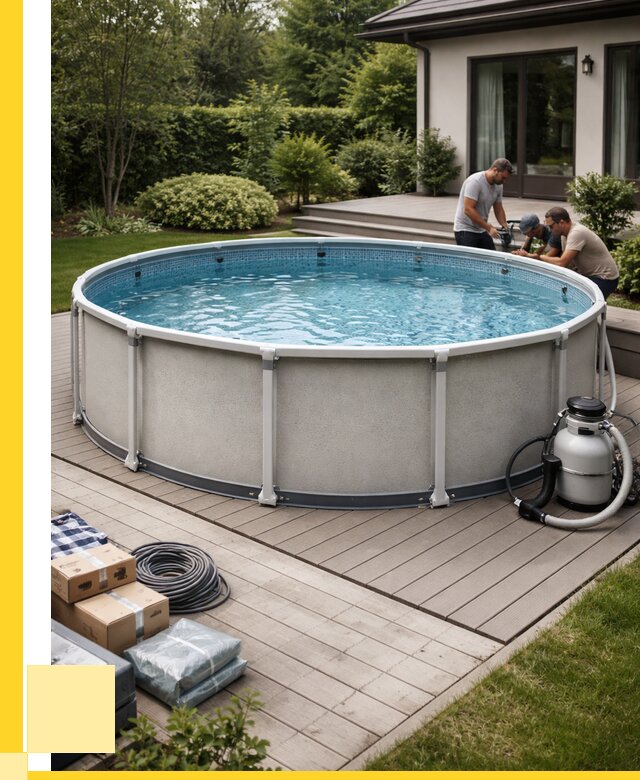 Купить каркасные бассейны в Кашире от 46863 р. | ЭриданКшр