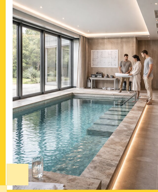 Закрытые бассейны под ключ в Кашире от 2603500 р. | ЭриданКшр