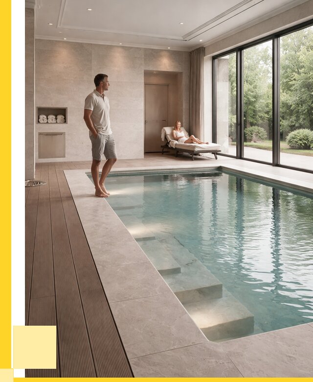 Бассейны в коттедже под ключ в Кашире от 1249680 р. | ЭриданКшр