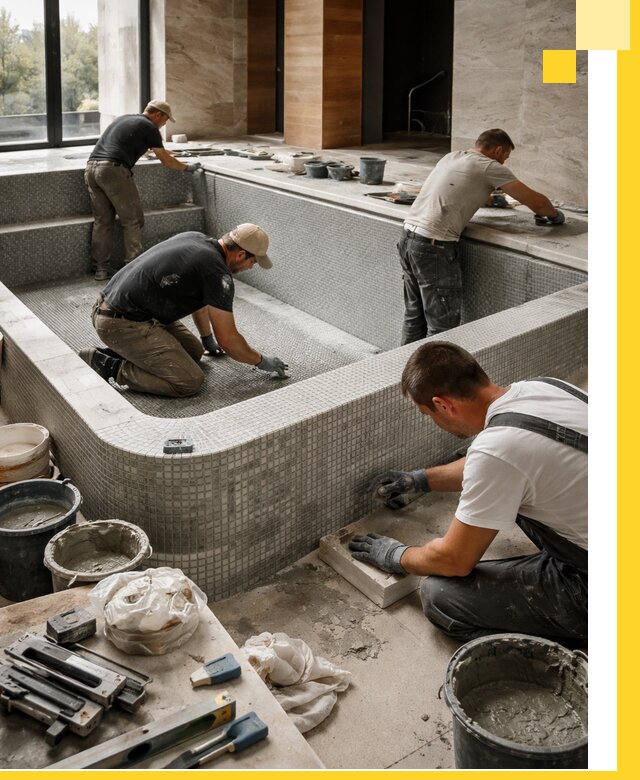 Строительство и установка СПА бассейнов под ключ в Кашире