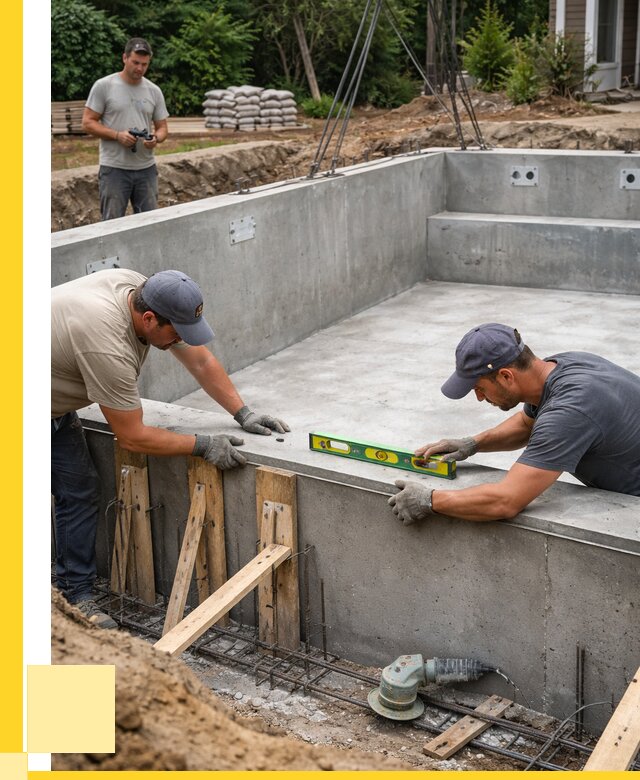 Монтаж чаши бассейна в Кашире под ключ от 260350 р., ЭриданКшр