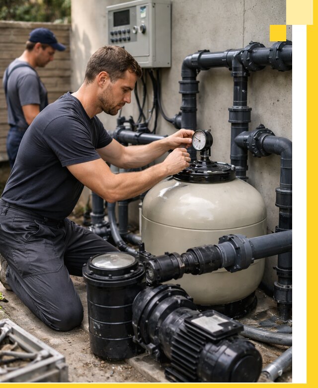 Поставка и монтаж фильтровального оборудования для бассейнов в Кашире