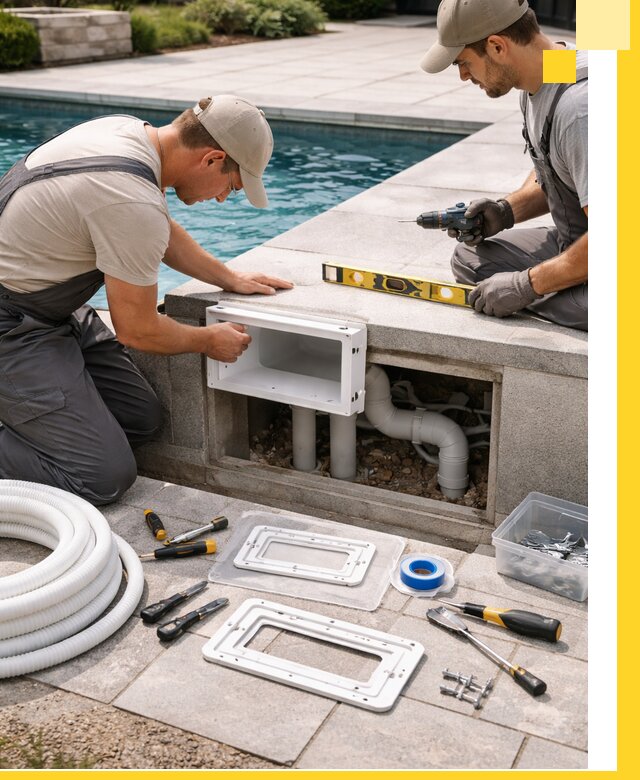 Поставка и установка скиммеров для бассейнов в Кашире