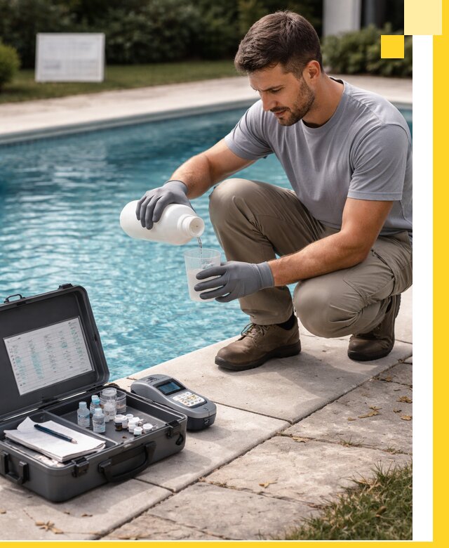 Профессиональная дезинфекция воды в бассейне в Кашире