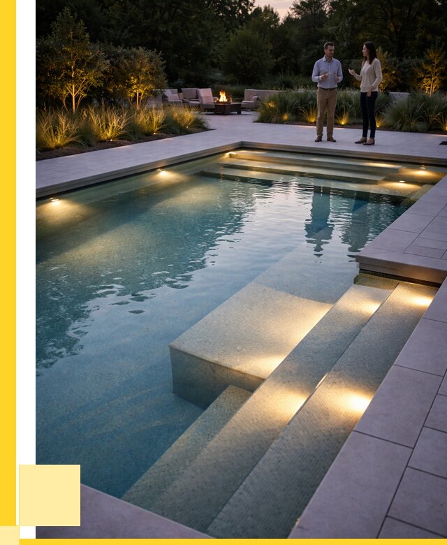 Освещение бассейнов в Кашире под ключ от 26035 р. | ЭриданКшр