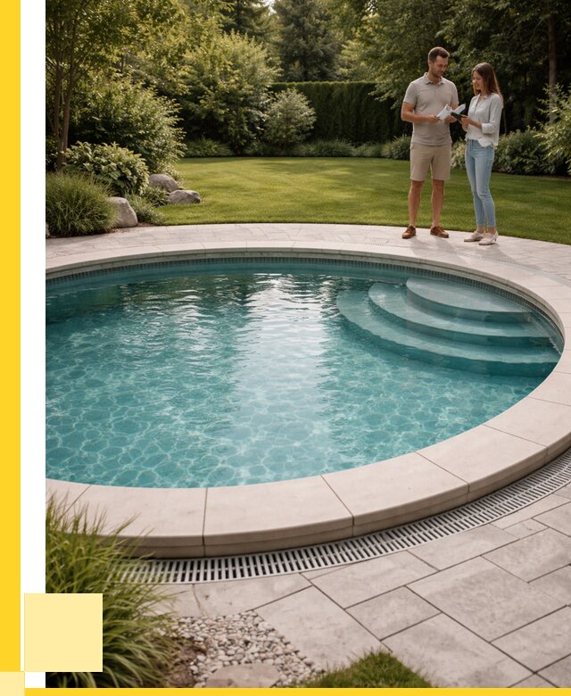 Круглые каркасные бассейны купить в Кашире от 260350 р. | ЭриданКшр