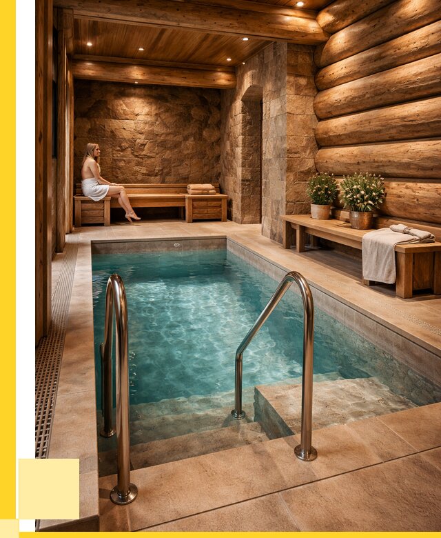 Аренда бани с бассейном в Кашире от 1562100 р. | ЭриданКшр