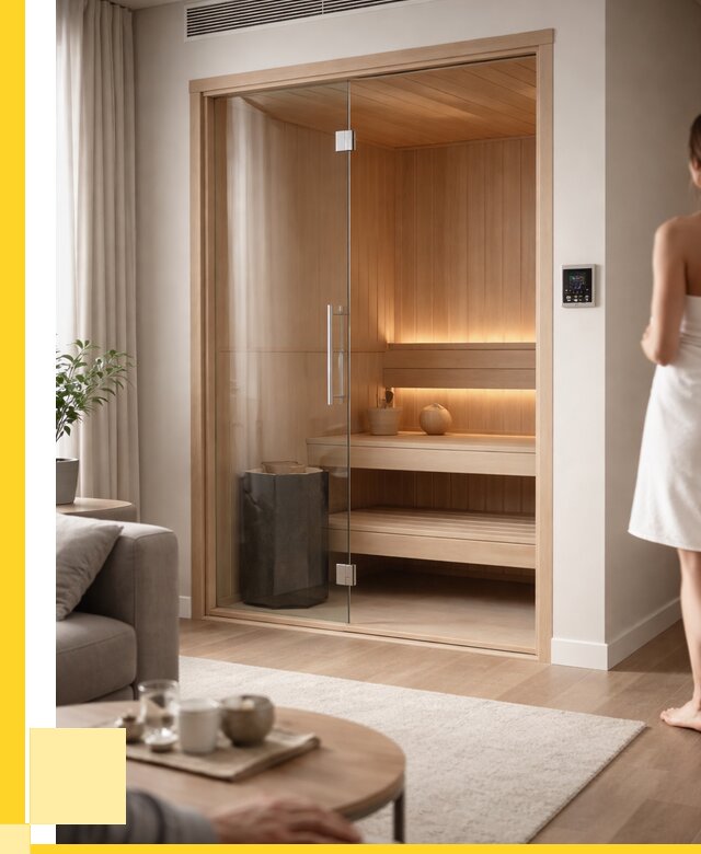 Сауна в квартире под ключ в Кашире от 124968 р. ЭриданКшр