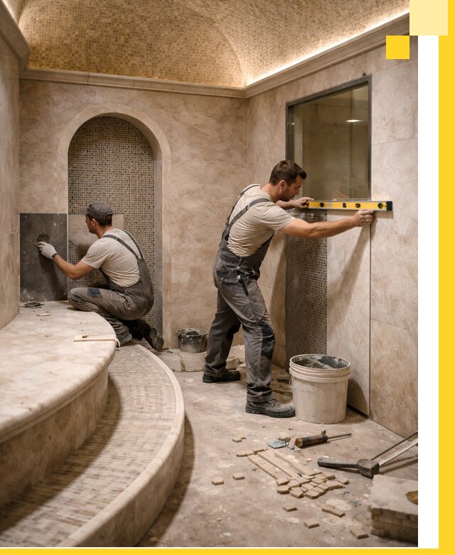 Проектирование и строительство саун с хамамом под ключ в Кашире