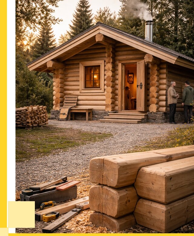 Строительство бань и комплексов в Кашире от 468630 р.| ЭриданКшр