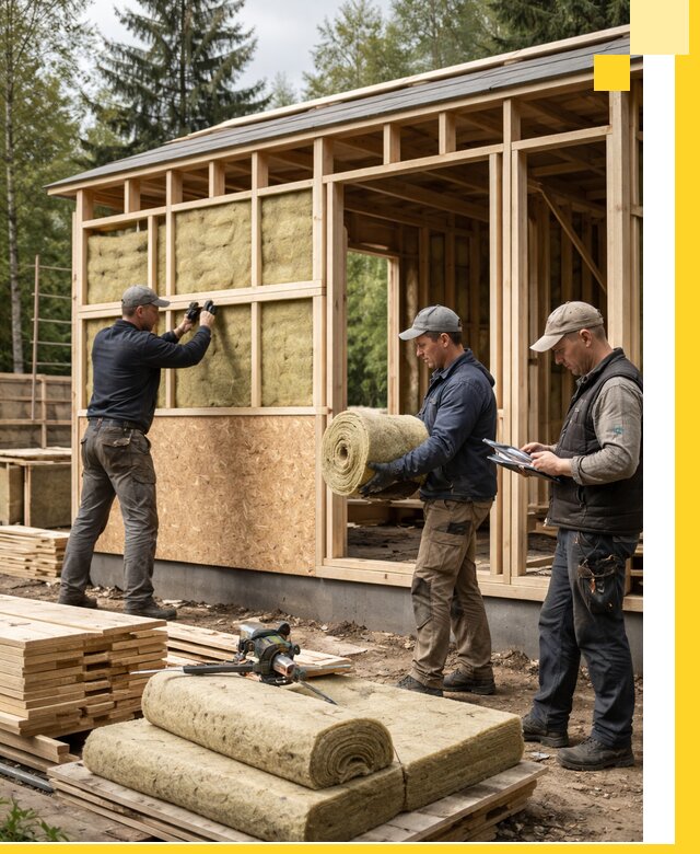 Проектирование и строительство каркасных бань в Кашире под ключ