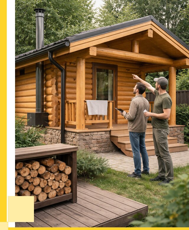 Бани для дачи под ключ в Кашире от 260350 р. | ЭриданКшр