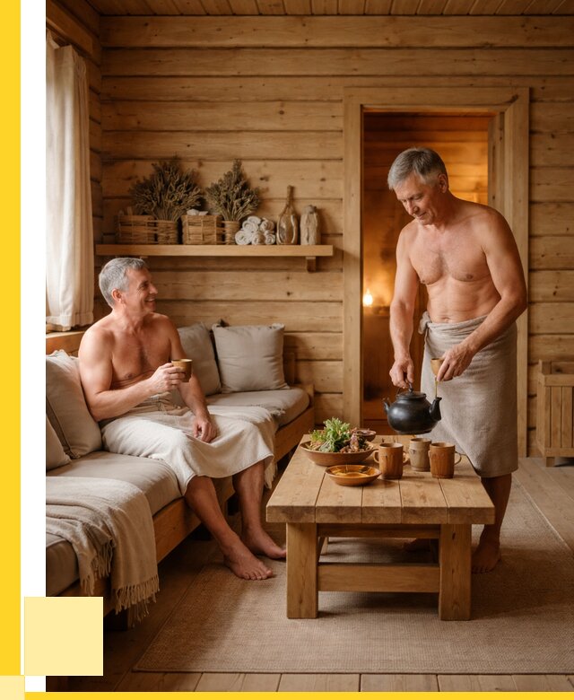 Бани с комнатой отдыха под ключ в Кашире от 468630 р. | ЭриданКшр