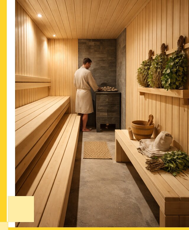 Отделка парной под ключ в Кашире от 364490 р. | ЭриданКшр