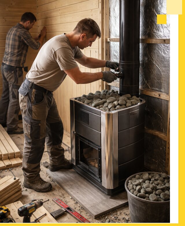 Проектирование и строительство парилок для бани в Кашире под ключ