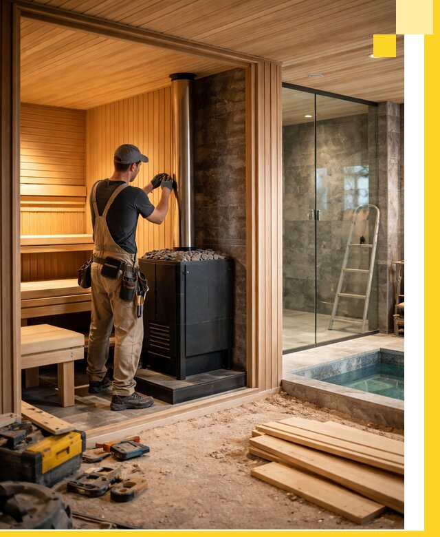 Полное строительство банных комплексов под ключ в Кашире