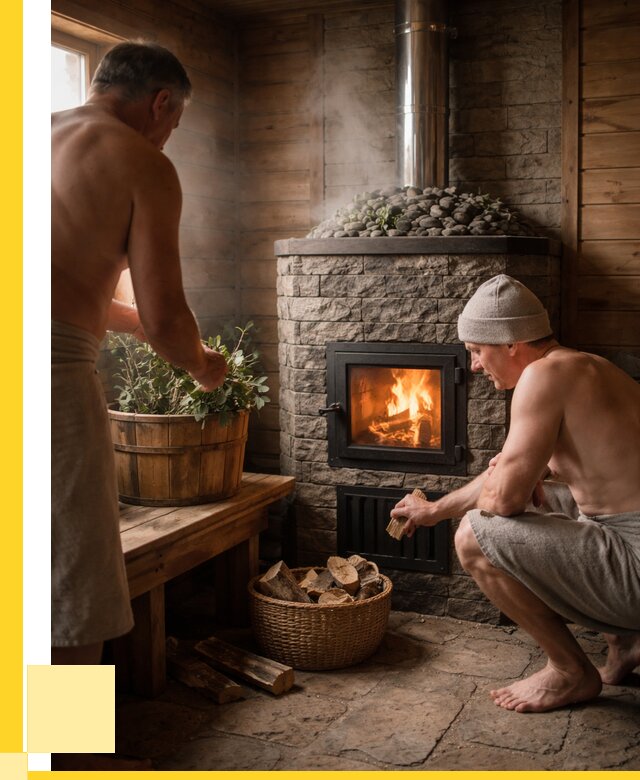 Банные печи под ключ в Кашире от 46863 р. | ЭриданКшр кирпичная