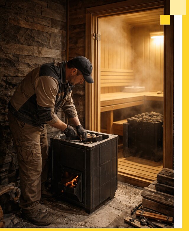 Строительство бани с сауной под ключ в Кашире от проекта до сдачи