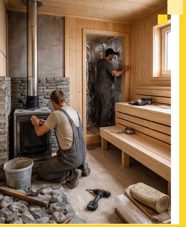 Строительство и изготовление бань под ключ в Кашире